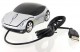 Silver Ferrari Car Shaped USB Scroll Wheel Optical Mouse