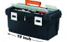Black & Decker 19inch Hammer Tool Box Heavy Duty with 3 Handy Lid Organizers 
