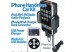 iPhone iPod( Handsfree Support) Car Kit, Charger with Remote and FM Audio Transmitter 