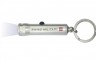 Swiss Military Silver LED Torch Keyring