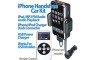 iPhone iPod Car Kit  Charger with Remote and FM Audio Transmitter