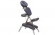 Professional Portable Massage Chair Black Leather