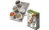 Stainless Steel 6 Can Magnetic Kitchen Spice Rack