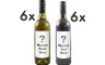 6 x Mystery Red wine and 6 x Mystery White wine Pack