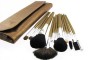 12 Piece Golden Professional Brushes