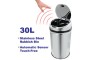 30L Stainless Steel Automatic Opening Rubbish Bin