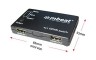 mbeat Mini 4 Port HDMI Switch with Power Adaptor and Remote  