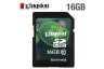 Class 10 Kingston SDHC Memory Card 16GB