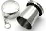 6.5cm Stainless Steel Travel Collapsible Cup with Key Ring