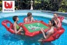 Bestway Inflatable Texas Hold 'Em Pool Poker 4 loungers Set 
