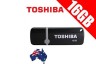 Toshiba 16GB USB 2.0 Flash Drive PA3875A-1MAB
