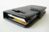 Samsung Galaxy S3 i9300 Slim Wallet Credit ID Card Flip Leather Pouch Case Cover - black