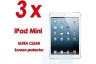 3 X iPad Mini clear premium screen protector
