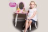 Disney Princess Vanity Desk with Stool with Mirror