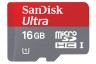 SanDisk Ultra 16GB microSDHC Ultra Class 10 With Adapter 